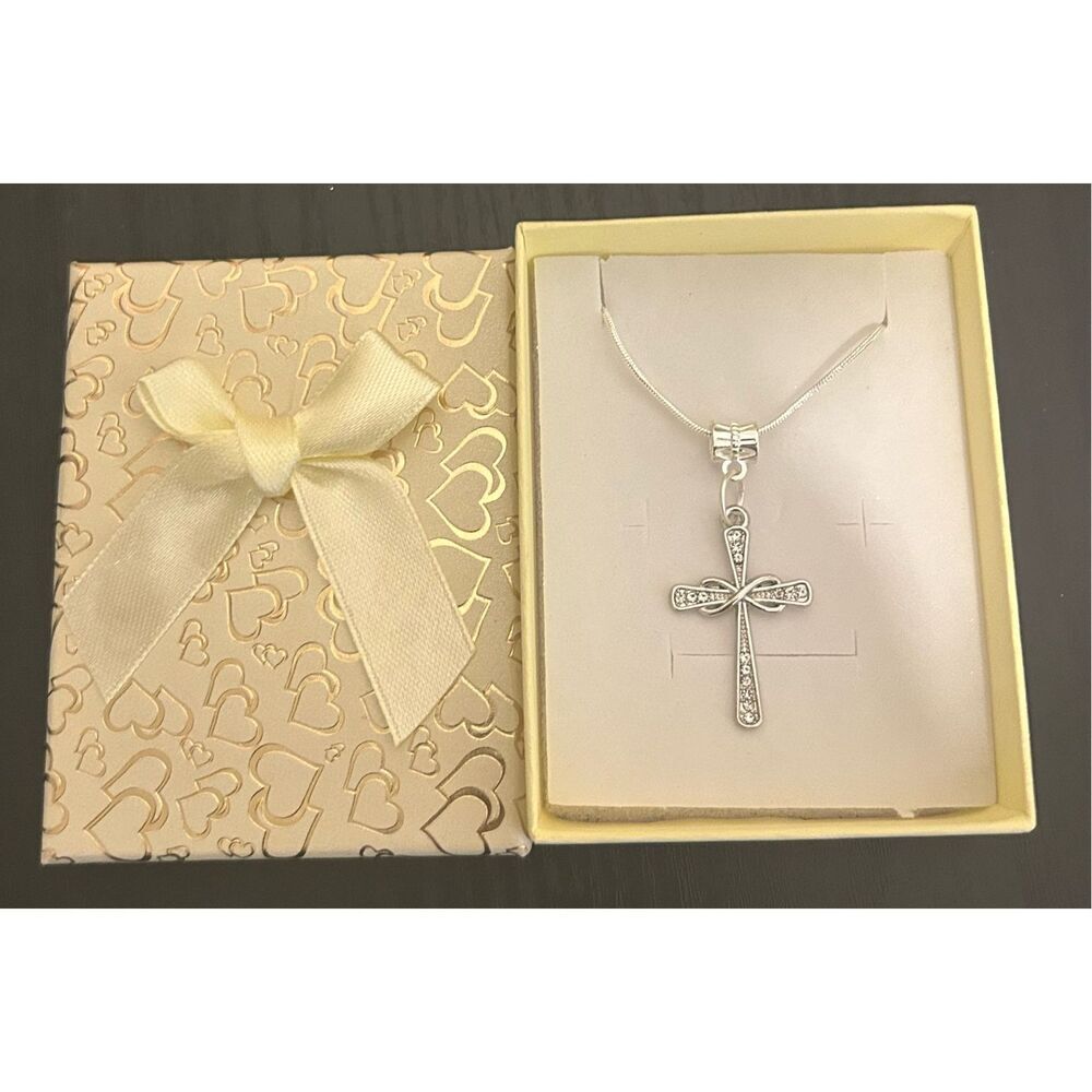 Infinity Cross Necklace